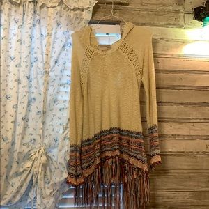 Fringe sweater